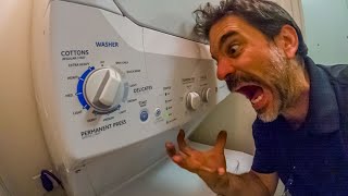 GE Washing Machine Lights Flashing | Fills, Starts then Stops