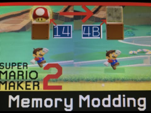 Super Mario Maker 2 Memory Modding Stream