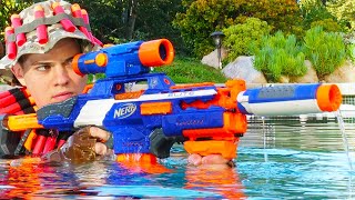 Download the video "Nerf War: 6 Million Subscribers"