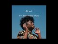 Ledisi - Think Of You Lyrics