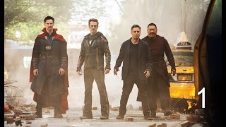 Avengers Infinity war | Ironman and Dr Strange | fight scene | Telugu Dubbed | part 1