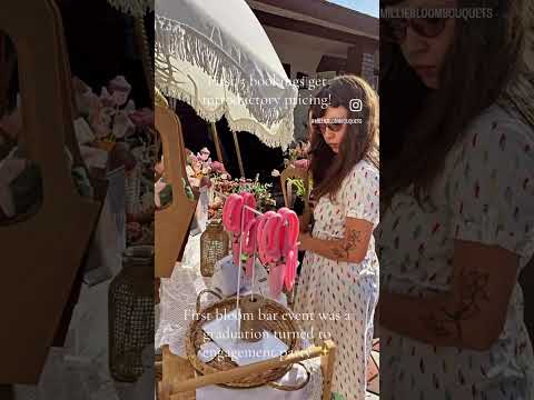 Promotional video thumbnail 1 for Millie Bloom Bouquets - Mobile Flower Bar