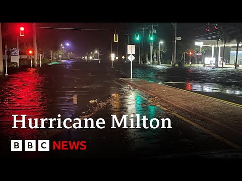 Video | Hurricane Milton makes landfall in Florida, US | BBC News