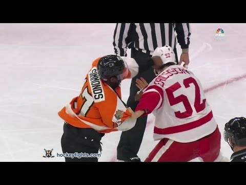 Jonathan Ericsson vs Wayne Simmonds