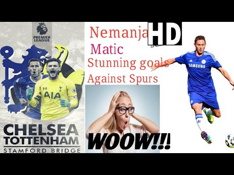 Nemanja matic stunning goal against spurs!!!!