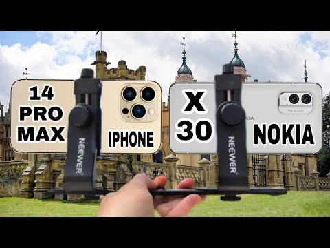 iphone 14 Pro Max vs Nokia X30 I Camera Test Comparison
