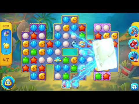 Fishdom 6001 Hard Level - 13 moves - NO BooSTERS