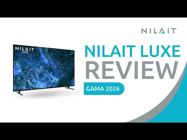Nilait Luxe 43UD8004SWOS 43" QLED UHD 4K Smart TV WEBOS video