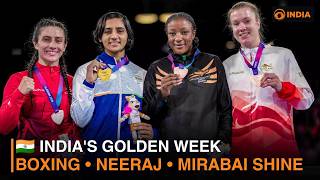 India Dominates Commonwealth Games 2026 | Boxing Gold Rush, Neeraj Silver & Mirabai Shines