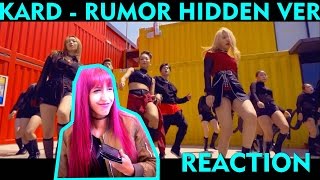 [HELP EU AMO ESSA MÚSICA] REACTION - K.A.R.D Project Vol.3 "RUMOR" (Hidden Ver.) Video with Z.SUN