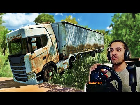 RESTAUREI UM CAMINHÃO ROUBADO E ABANDONADO - Vida de Caminhoneiro #225 - Euro Truck Simulator 2