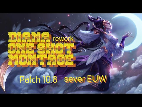 DIANA vs NASUS MIDLANE | DIANA REWORK ONE SHOT MONTAGE