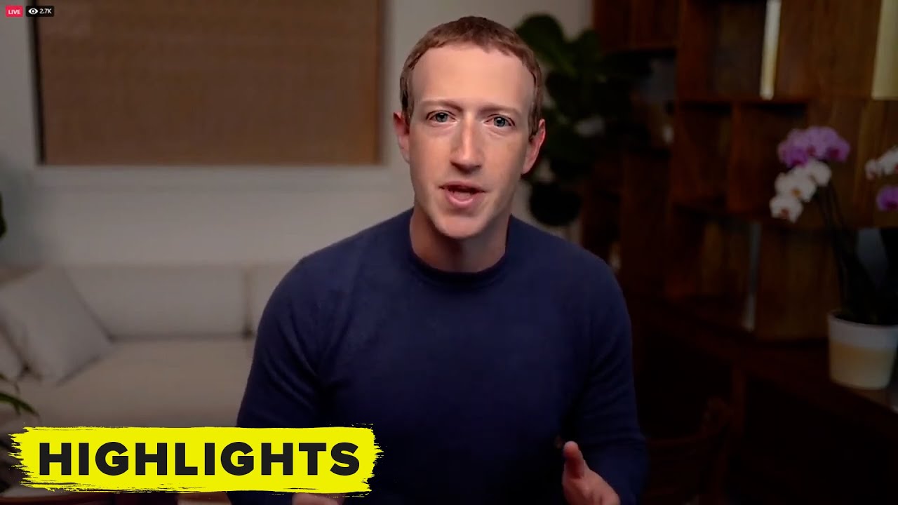 Mark Zuckerberg opens Facebook F8 Refresh virtually