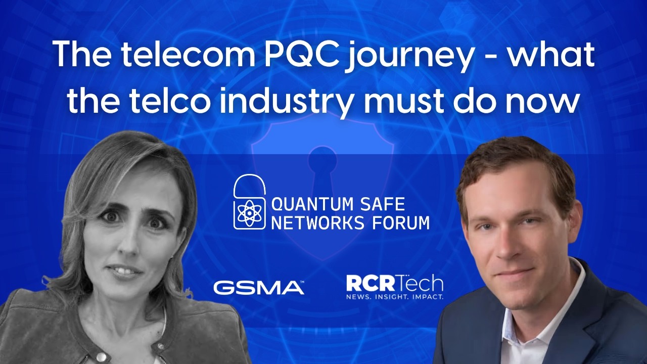 Presentation: The telecom PQC journey - what the telco industry must do now