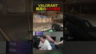 VALORANTで全く新しいエイム練習方法を考案しました#shorts