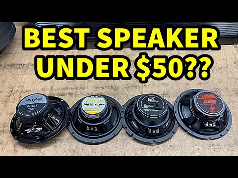 BEST SPEAKER UNDER $50? Skar vs DS18 vs CT Sounds vs Avatar