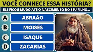 20 PERGUNTAS E RESPOSTAS SOBRE A BÍBLIA NÍVEL FACÍL - QUIZ BÍBLICO