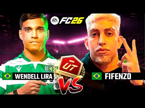 FIFENZO VS WENDELL LIRA FACED EACH OTHER AT EA FC 26!! (FULL GAME + REACTION FROM BOTH)
