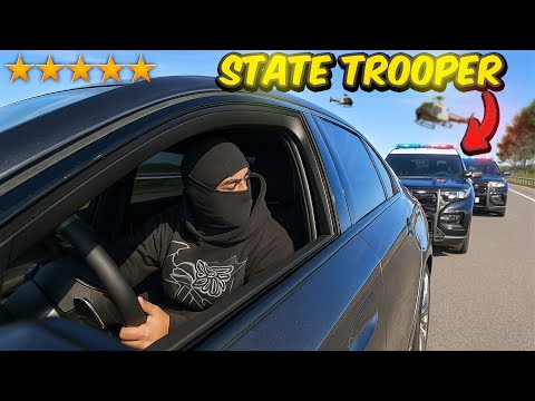 License Gets Chased by State Trooper