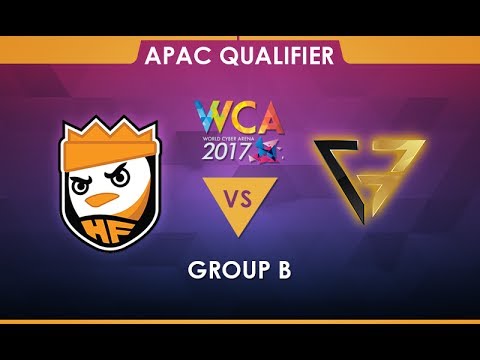 HappyFeet vs CG Game 2 - WCA 2017 APAC Qualifier Group B - @Xyclopzz