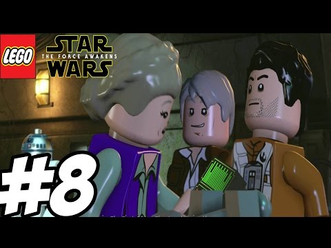 LEGO Star Wars The Force Awakens Gameplay Walkthrough Part 8[ HD ] Chapter 7 The Resistance