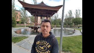 PARQUE DELA VEGA ENLA CIUDAD DE ALCOBENDAS MADRID.