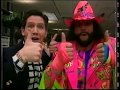 Macho Man Randy Savage Returns As WWF Mania Co Host 12 18 1993