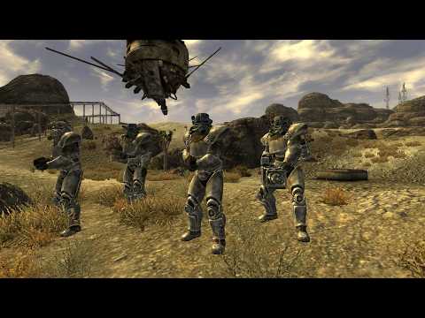 Gallivanting across the Mojave as a noble Knight in a benighted age