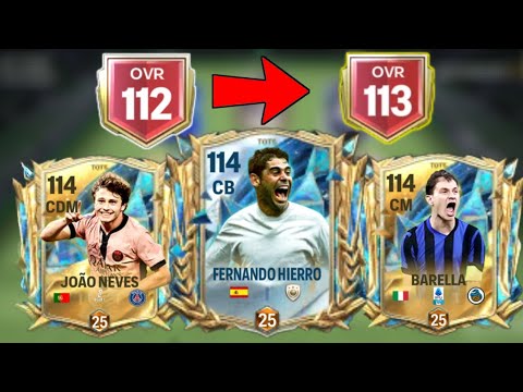 AMAZING F2P Team Upgrade 112 To 113 OVR! - FC Mobile 25