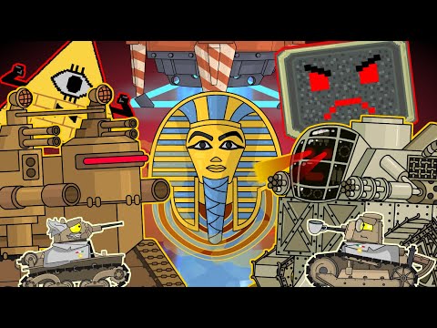 ALL EPISODES of the second season about the Italian Monster - Cartoons about tanks