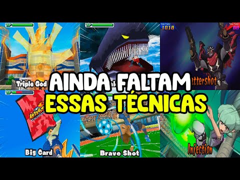 Todas as técnicas que foram cortadas no inazuma eleven victory road (Por enquanto)