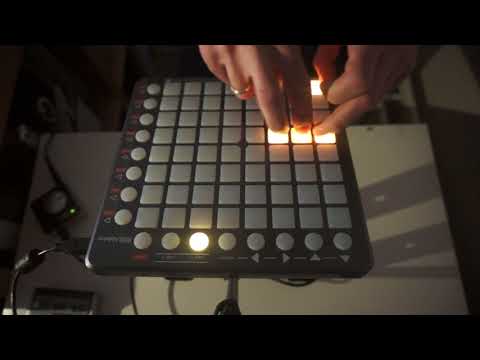 Novation Launchpad finger drumming session -live beat-Dj Nawyku