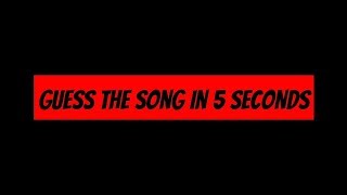 Guess the song in 5 seconds (lil peep)