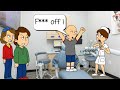 Classic Caillou Misbehaves At The Dentist Grounded