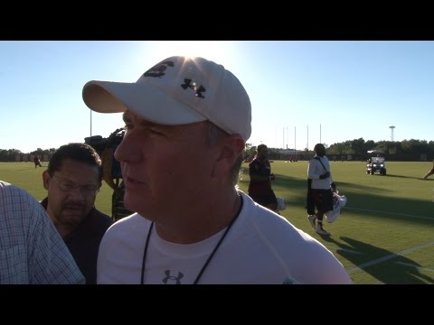 Shawn Elliott Post-Practice Comments - 10/7/15