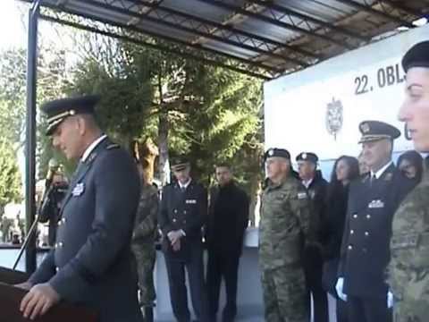 22.GODIŠNJICA 9.GARDIJDKE BRIGADE - SVEČANI GOVOR