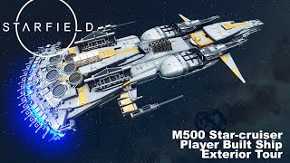 STARFIELD - M500 Star-cruiser - Exterior Tour - PC 4K