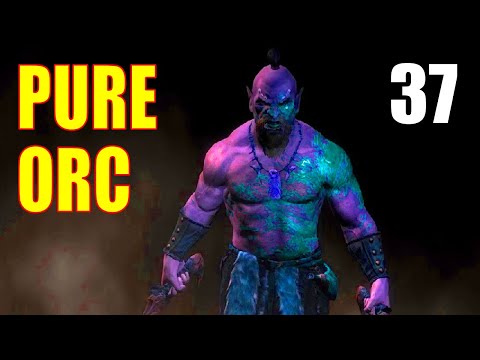 Skyrim HARDCORE PURE ORC BUILD Walkthrough - Part 37, Alduin Boss Fight & The Dragonrend Shout