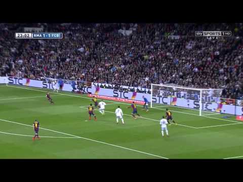 realmadrid barcelona 2014/03/23 1st half highlights 720p