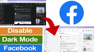 How to disable dark mode of Facebook on Desktop, Laptop, Computer?