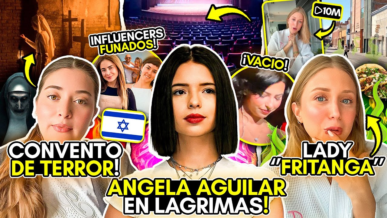 ANGELA AGUILAR tour VACÍO y en LÁGRIMAS!? INFLUENCERS FUNADOS! REVELAN algo ATERRADOR en CONVENTO!
