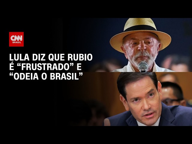Lula volta a criticar Rubio e diz que secretário de Trump “odeia o Brasil” | CNN PRIME TIME