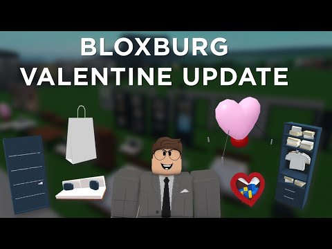 NEW BLOXBURG VALENTINE'S DAY UPDATE  (0.10.4)