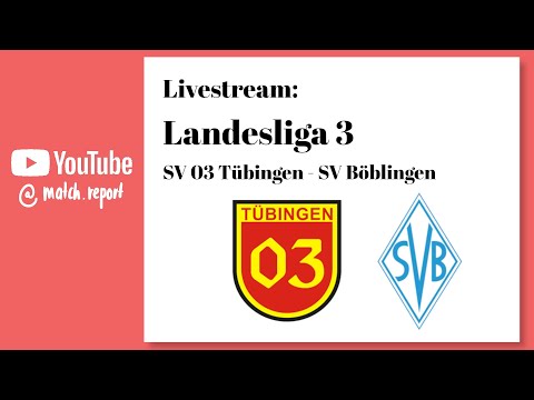 Landesliga: SV 03 Tübingen - SV Böblingen