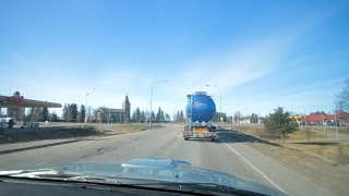 Road trip - Finland, Pyhäjoki - Vaasa (Hwy 8)