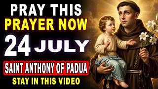 🙏 THANK YOU SAINT ANTHONY OF PADUA! PRAY THIS TO SEAL YOUR GRACE AND BLESSINGS 💖
