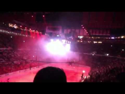 Game 4 Red Wings VS Ducks 2013 Playoffs