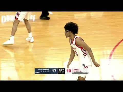 Marist vs. Saint Peter's Highlight