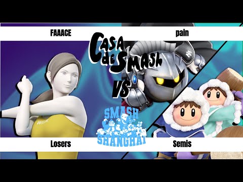 FAAACE vs pain -  Losers Semi-Final - Casa de Smash (Hosted by @shoxas)