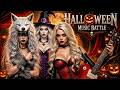 Halloween! Halloween! Party Music Battle (Folk vs Metal) | Bianca The Bard vs Aurora Luna Winterstar